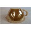 Image 2 : Fire King Peach Lustre Pitcher Bowl