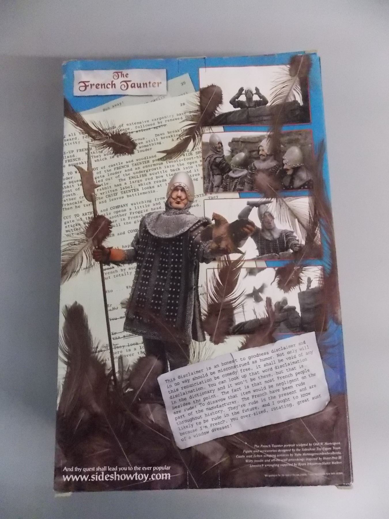 Monty Python + Holy Grail figure - The French Taunter - Bodnarus ...