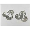 Image 9 : 6 Lunt And Reed And Barton Sterling Silver Christmas Ornaments