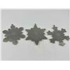 Image 9 : 6 Gorham Sterling Christmas Snowflake Ornaments