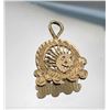 Image 4 : Vintage 14K Gold Rising Sun Charm