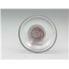 Image 4 : Modernist Vas Vitreum Swedish Art Glass Crystal Candle Stick With Ribbon Design