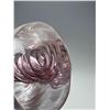 Image 7 : Modernist Vas Vitreum Swedish Art Glass Crystal Candle Stick With Ribbon Design