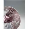 Image 9 : Modernist Vas Vitreum Swedish Art Glass Crystal Candle Stick With Ribbon Design