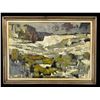 Image 2 : Jos Rovers, Mid Century Expressionist Landscape, Oil on Canvas