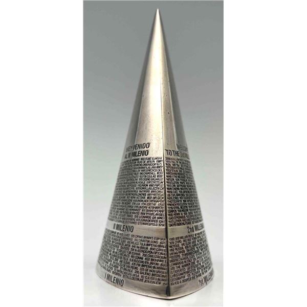 Claude Picasso for Christofle Silverplate 3rd Millennium Paperweight