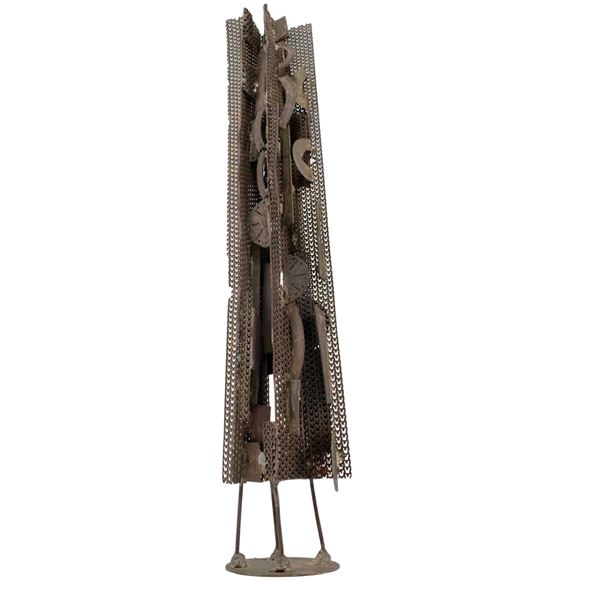 Zdravko Ducmelic, Abstract Modernist Metal Sculpture