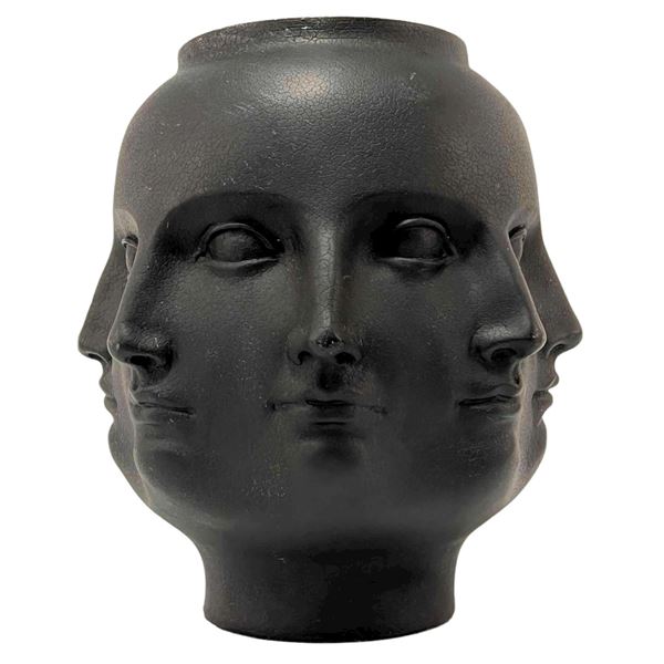 Modernist Perpetual Face Vase, After Fornasetti