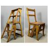 Image 2 : Metamorphic Oak Library Ladder Chair