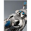 Image 7 : Sterling Silver Pearls & Kachina