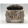 Image 3 : Antique Silver Over Copper Repousse Box