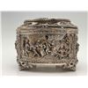 Image 4 : Antique Silver Over Copper Repousse Box