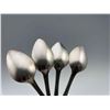 Image 8 : 16 Sterling Silver Spoons With Dotted Pattern