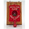 Image 2 : Vintage Autocall Fire Alarm And 2 Porcelain Fire Alarm Signs