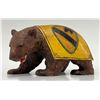 Image 2 : 1st Calvary Division Hand Carved Bear With Painted Details