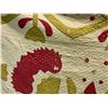 Image 8 : Antique Hand Stitched Thistle And Cockscomb Pattern Quilt