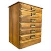 Image 2 : Mid Century Pine Flat File Cabinet