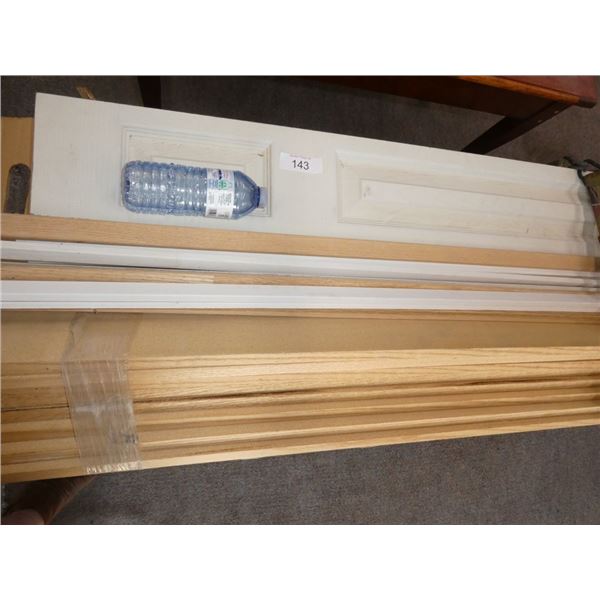 assorted boards & bifold doors