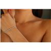 Image 2 : Natural 2.0 ctw Diamond Eternity Tennis Bracelet 18K White Gold - REF-159R2K
