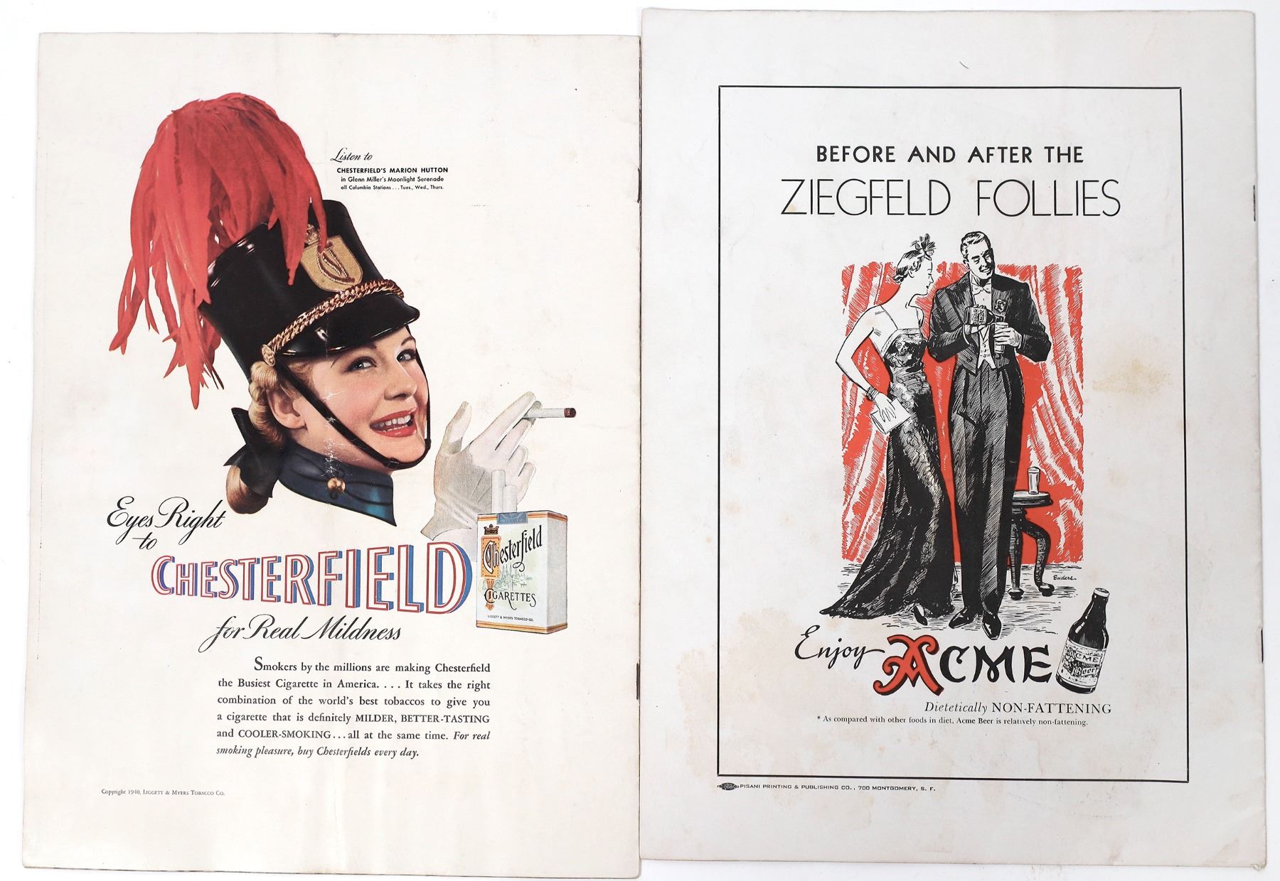 Ziegfeld Follies/Follies Bergere Programs 156478 Ziegfeld Follies/Follies Bergere Programs 156478
