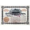 Image 1 : Gold Crater Mining Stock Certificate Signed by WS Stratton [156448]