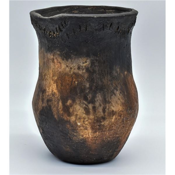 Historic Native American Navajo Drum Pottery