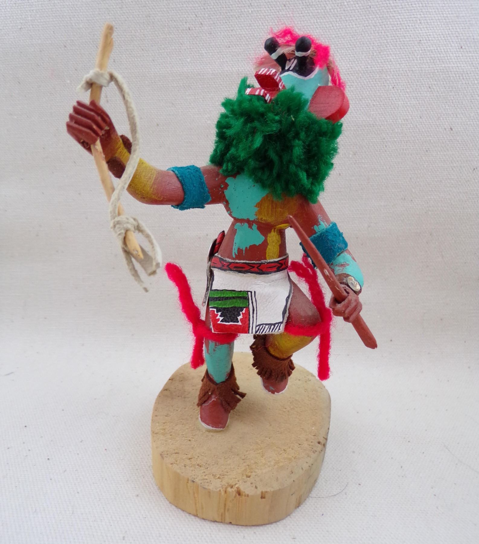 Native American Hopi Crazy Rattle Kachina