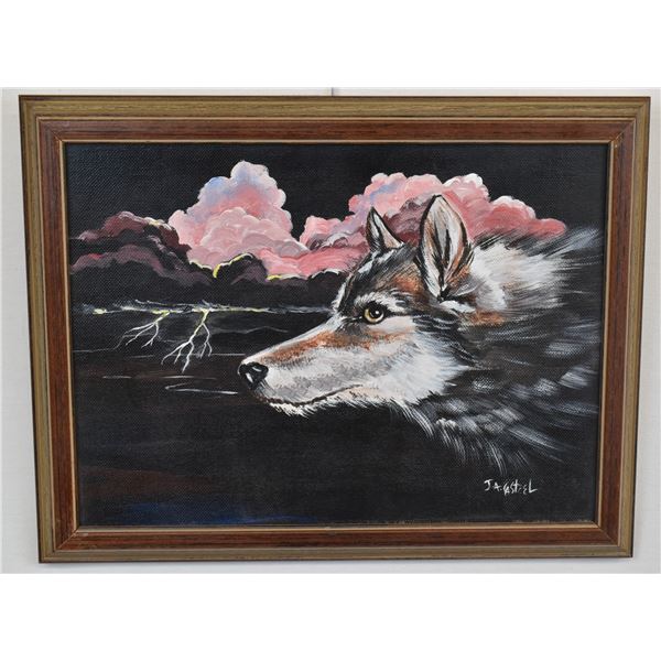 Chichamonga Original Acrylic Painting by Casteel