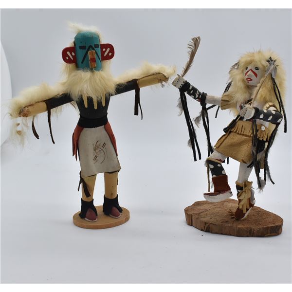 2 Vintage Native American Kachina