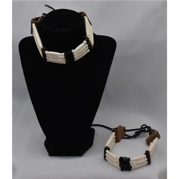2 Chokers Cherokee Beadwork