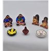 Image 4 : 7 Miniature  Native American Jemez and Acoma