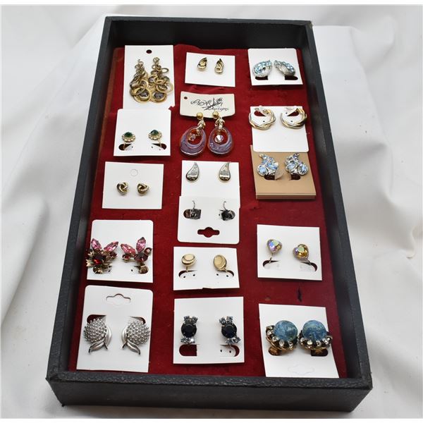 16 Pr New Earrings Pierced, never worn