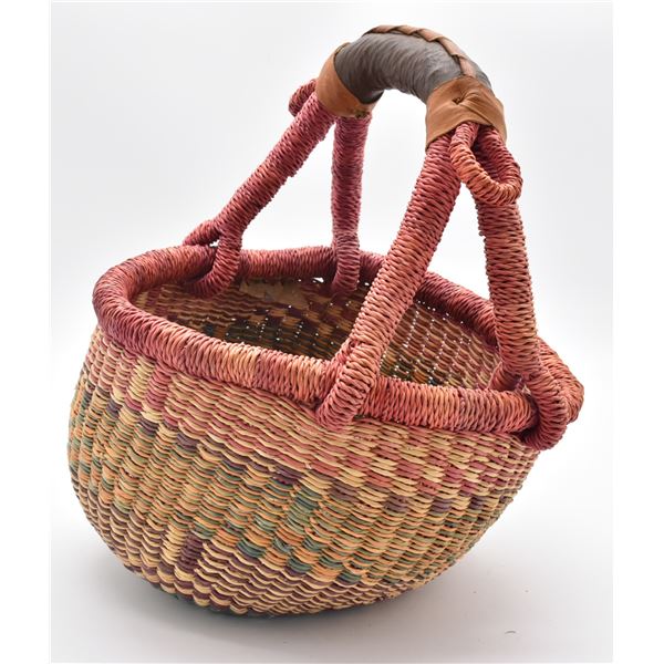 Ghana Basket Handmade with Handle