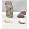 Image 3 : 4 Native American Zuni Fetishes