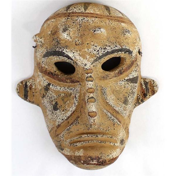 Mask Handmade Mexican Pottery Diablo