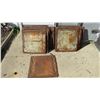 (22) Tin ceiling tiles - varying condition 24.75 x 24.75
