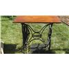 Image 2 : Converted sewing machine table 30W 15D 29T