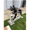 Image 1 : Black Beauty glider horse 40x14x31