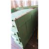 Image 6 : Painted oak desk drawers + back (no top) - 28x12.5x29 (drawers slide well)