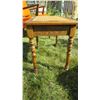 Image 3 : Wicker inlay wooden bench - 22x14x18