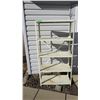 Image 1 : Metal shelving unit - 30x13x59 - some rust