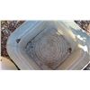 Image 2 : (3) Assorted tubs - galvanized (has holes) 11-14" high, 20-24" wide