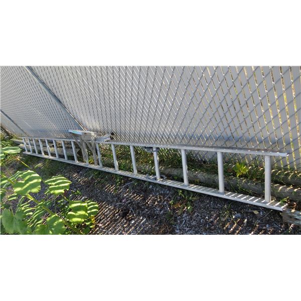 piece of extension ladder (15 ft) with ladder accessories