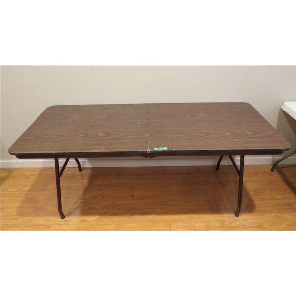 MDF Folding table - 72x30x29