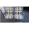Image 1 : (2) Folding lawn chairs - good condition - fold/unfold well