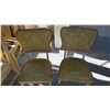 Image 1 : (2) Chrome kitchen chairs - heavy duty - no rips, tears, some rusting on chrome