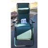 Image 1 : Zero gravity lawn chair (Faulkner - padded arms, memory foam seat) with instruction pamphlet