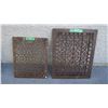 Image 1 : (2) Cast iron grates - 13.5x16.5 + 16x20