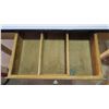 Image 3 : Table with enamel top + drawers (slide freely) - 48x27x30
