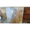 Image 1 : Dining table with screw in legs (42x42x32 w/o leaves) + (3) Leaves (48x10 ea) - total length 62"
